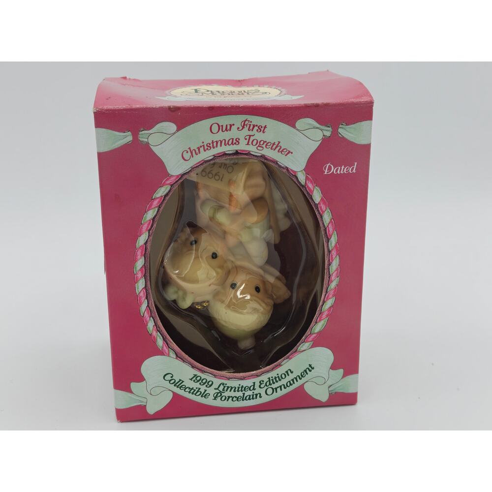 Precious‎ Moments Our First Christmas Together 587796 Enesco 1999 Ornament